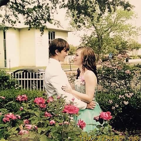 Prom 2014! We had only been dating for a week here!