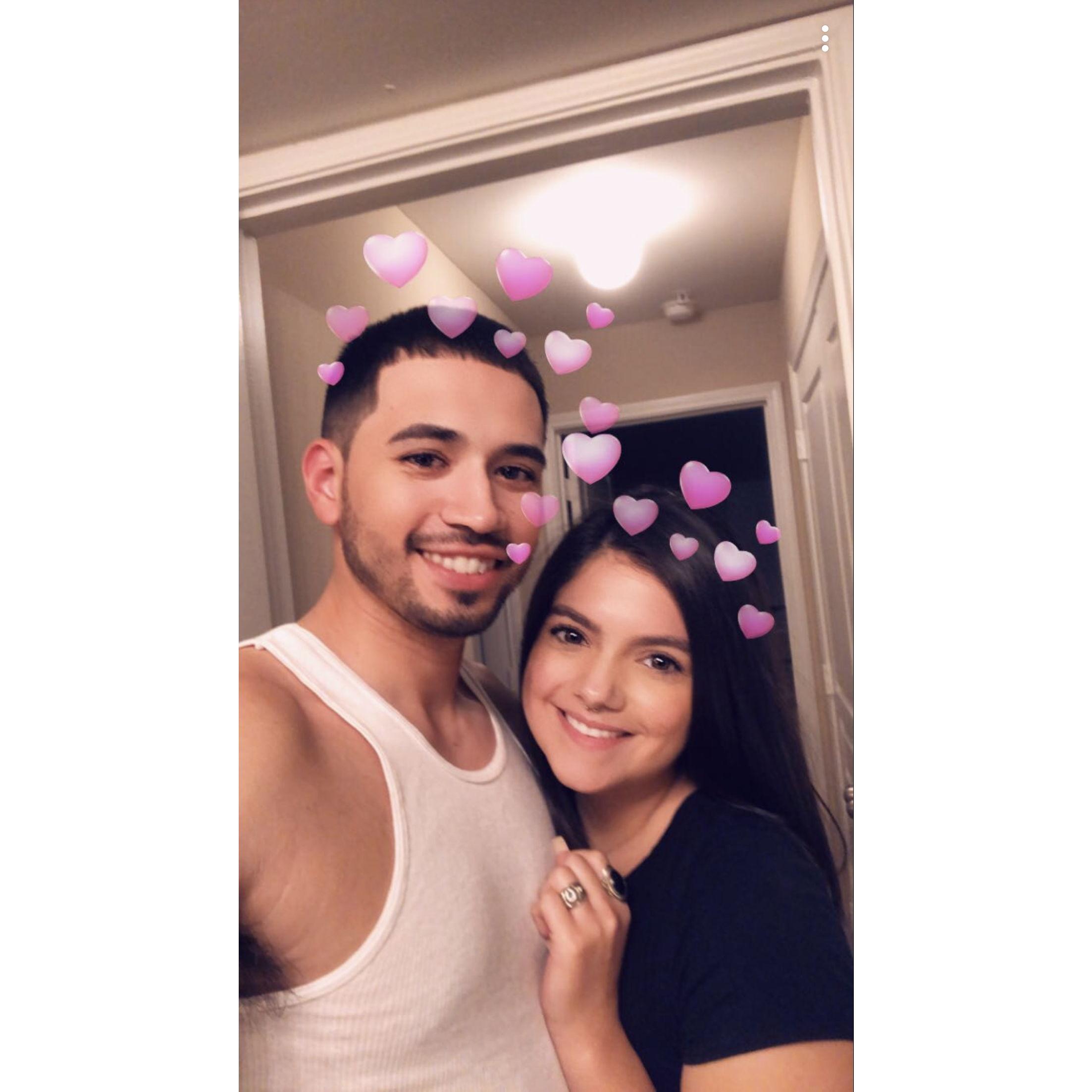 Our first picture together! - 2019