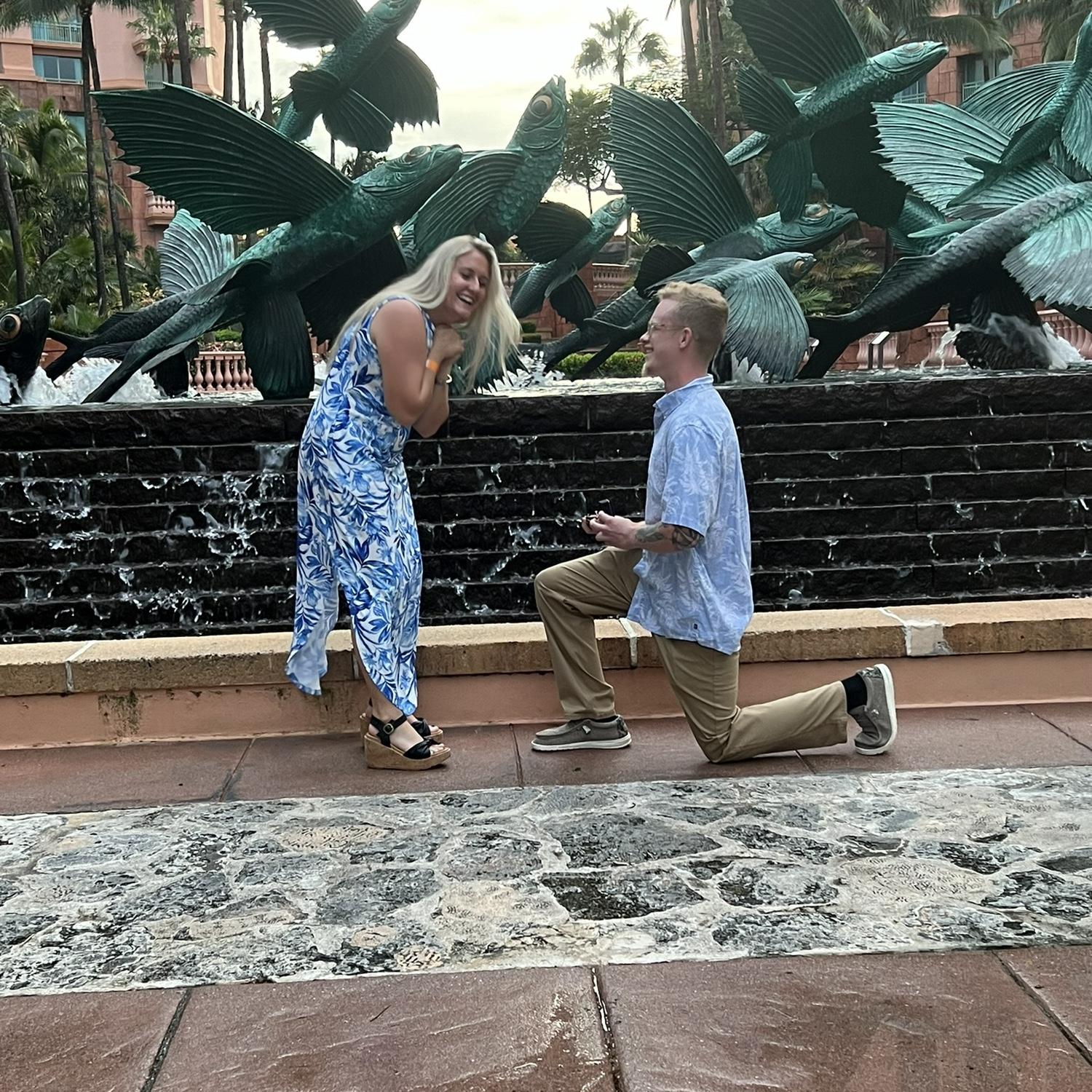 Proposal in Atlantis Bahamas 10.08.24