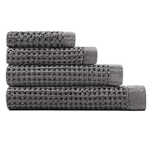 The Onsen Complete Set - 100% Supima Cotton, Lightweight, Cinder Grey