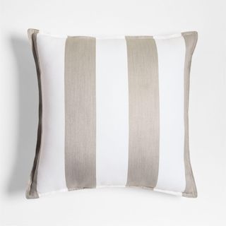 Sunbrella Cabana Stripe Outdoor Throw Pillow
