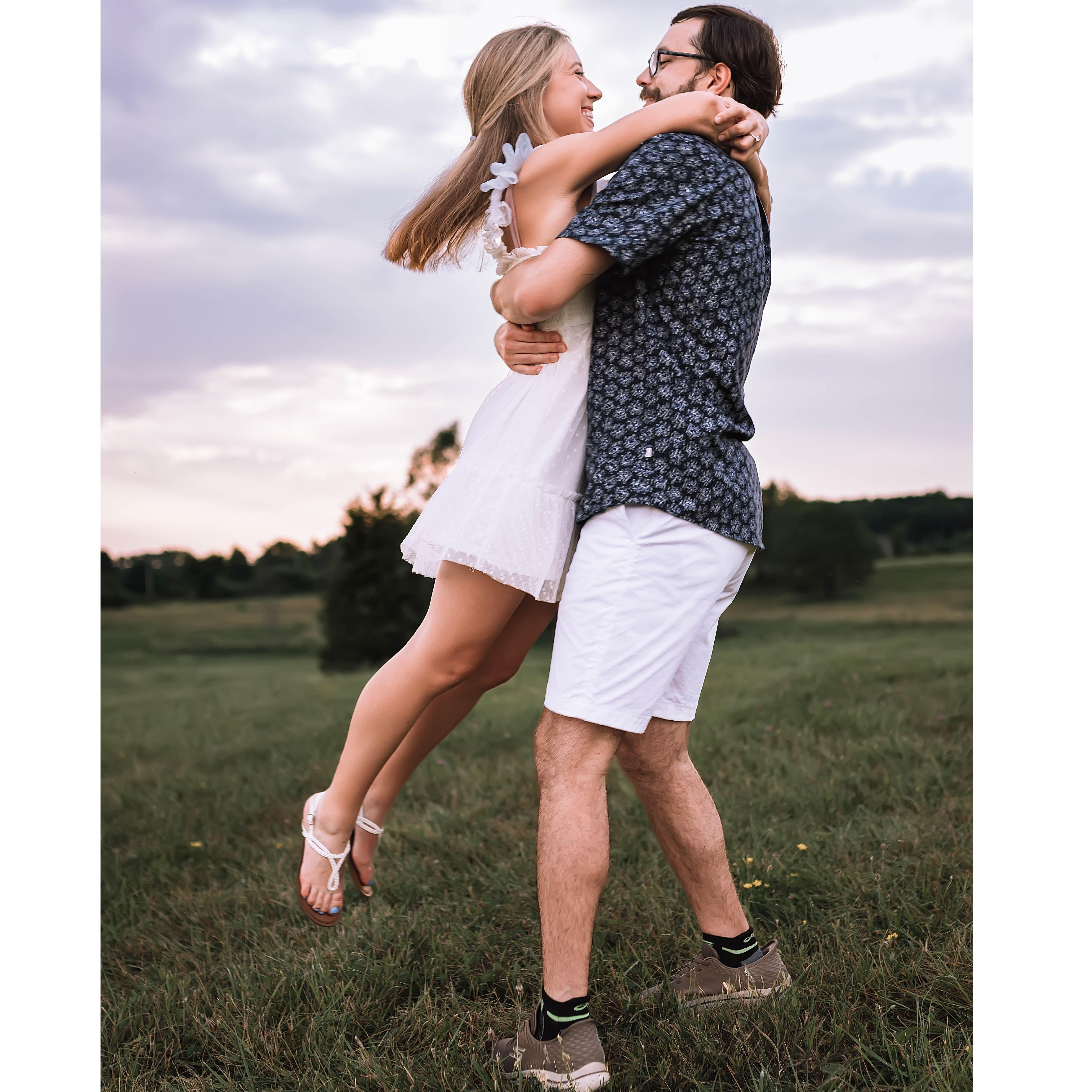 Engagement photos in Fort Wayne