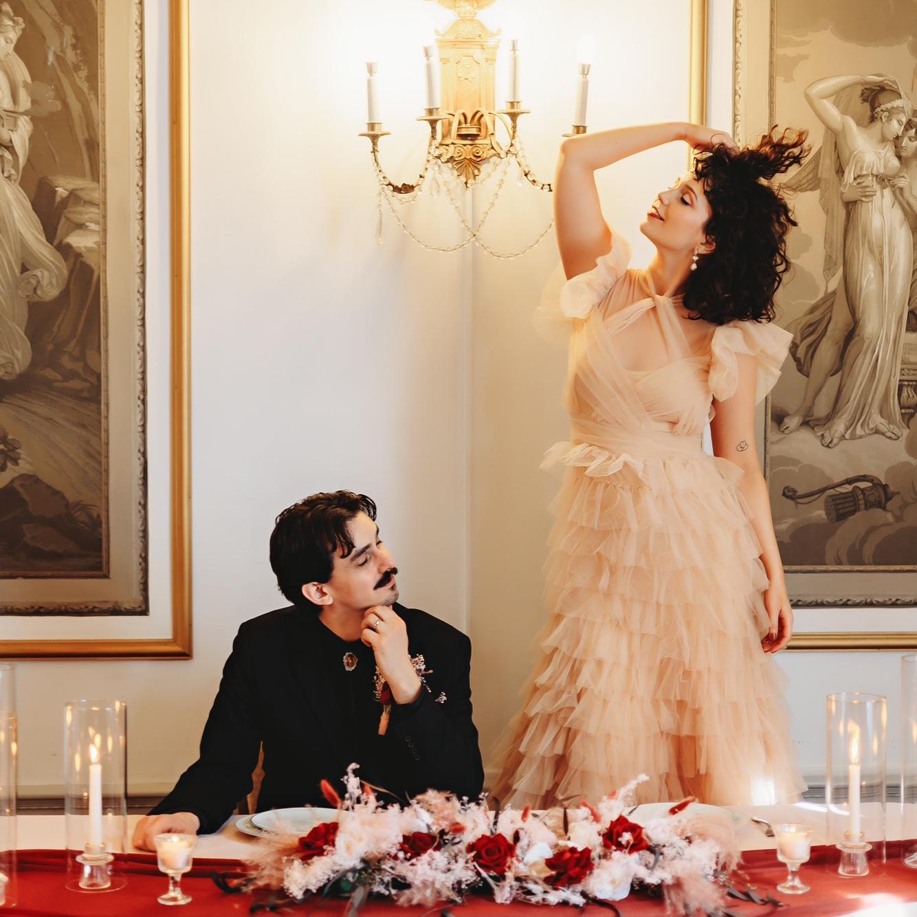 Our “practice wedding” at The Lit in Grand Rapids.
Dylan and I were models for a content day where a staged wedding was set up for photographers to get creative with!