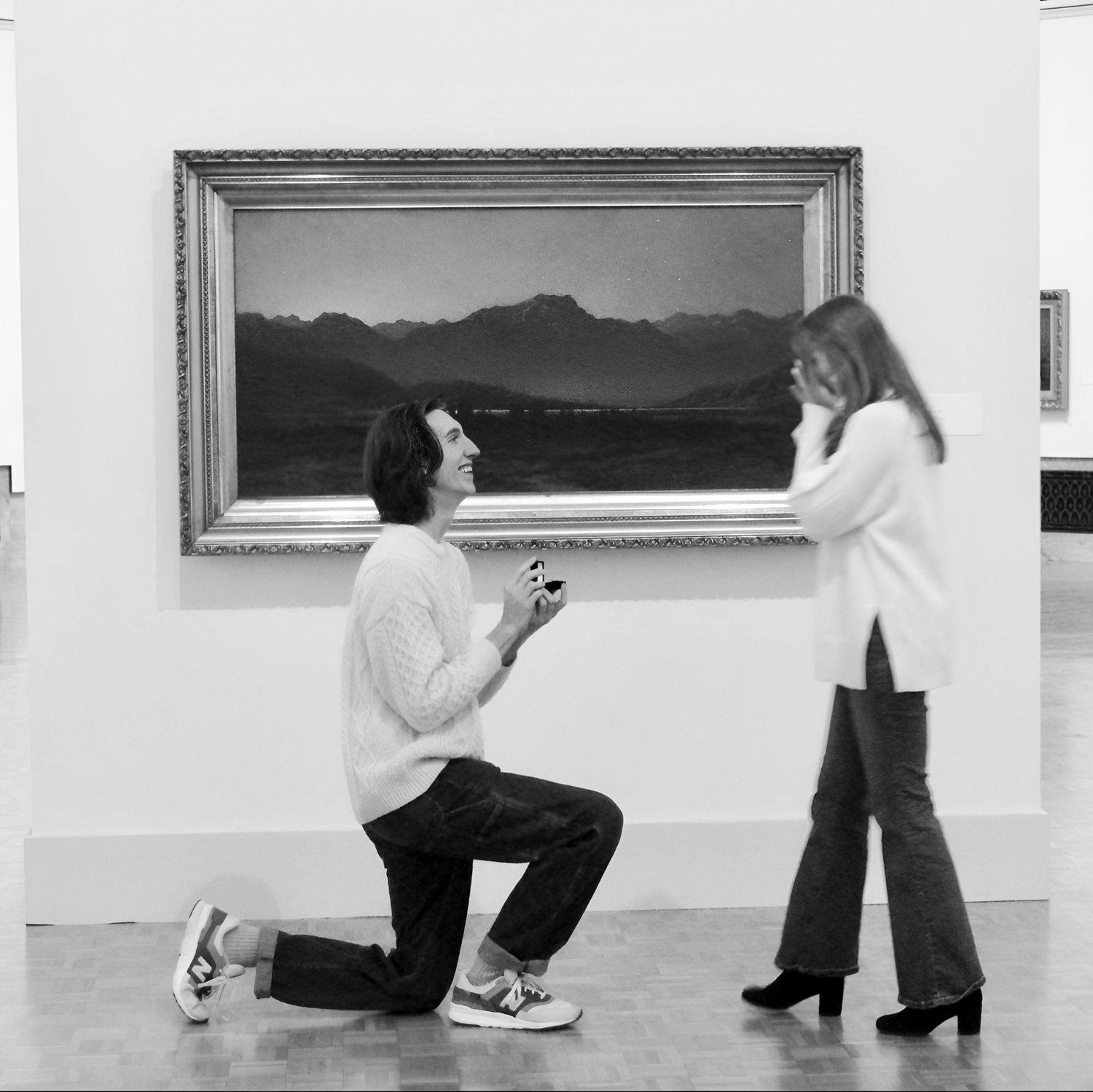 He popped the question on December 18, 2025, at the beautiful Joslyn Art Museum -a moment we’ll cherish forever.