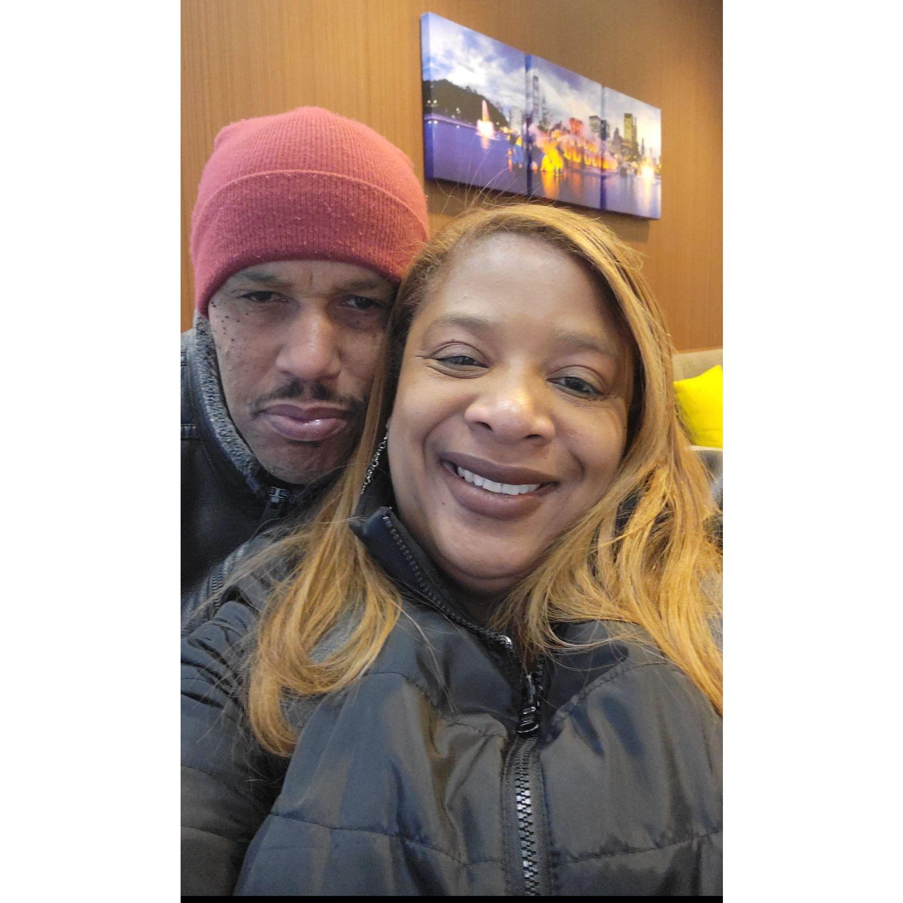 Showing him my hometown! Chi-town!!