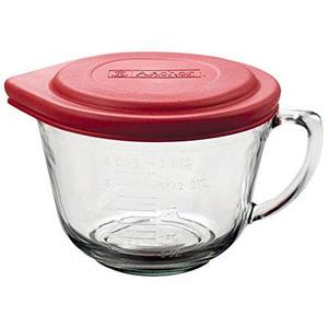 Anchor Hocking - Batter Bowl,2qt W/Pl.Lid,Glass