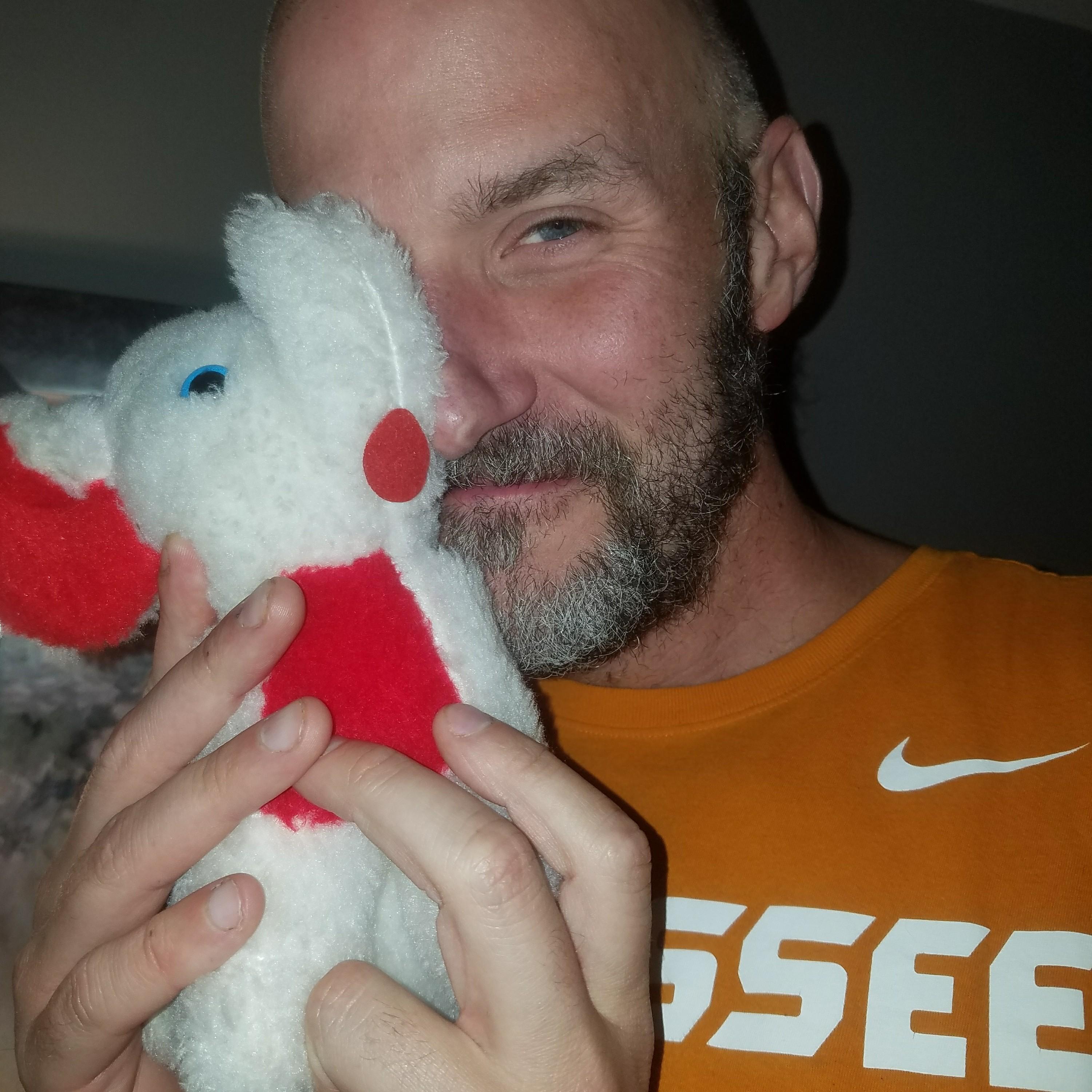 Melmut! Justin's favorite stuffed animal!
