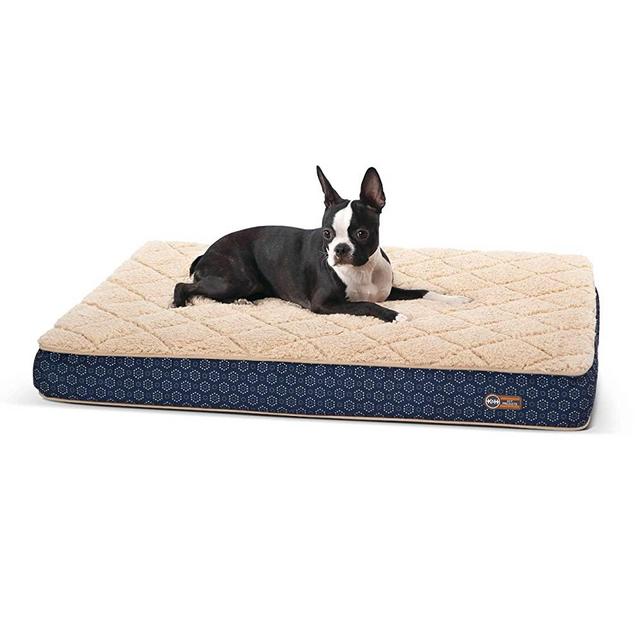 K&H Pet Products Quilt-Top Superior Orthopedic Bed Navy