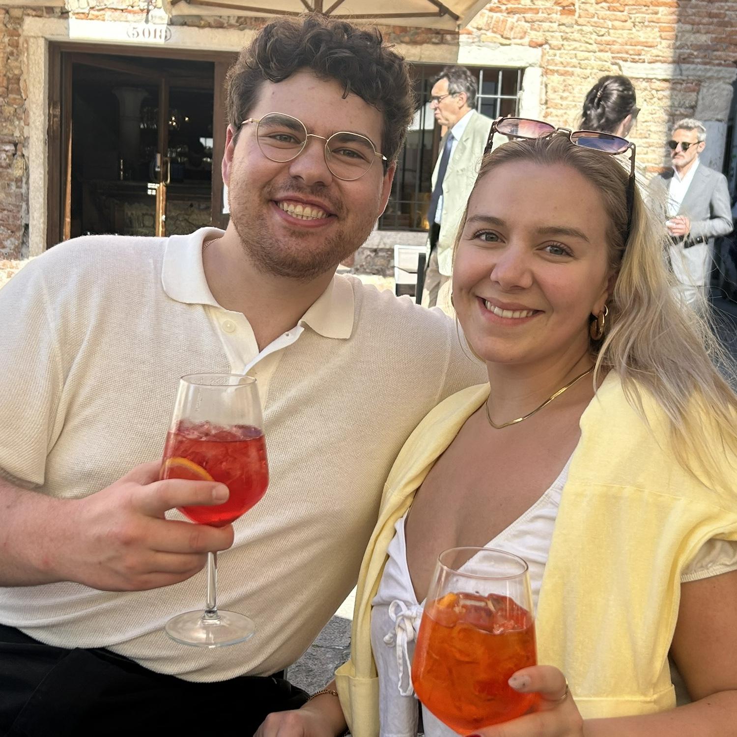 Cheers to us 🥂