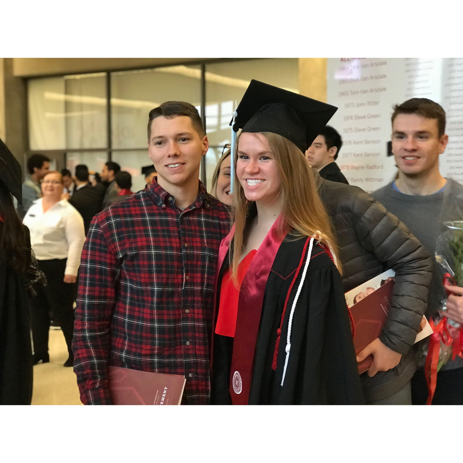 Natalie's Graduation Ceremony, Indiana University- 2018