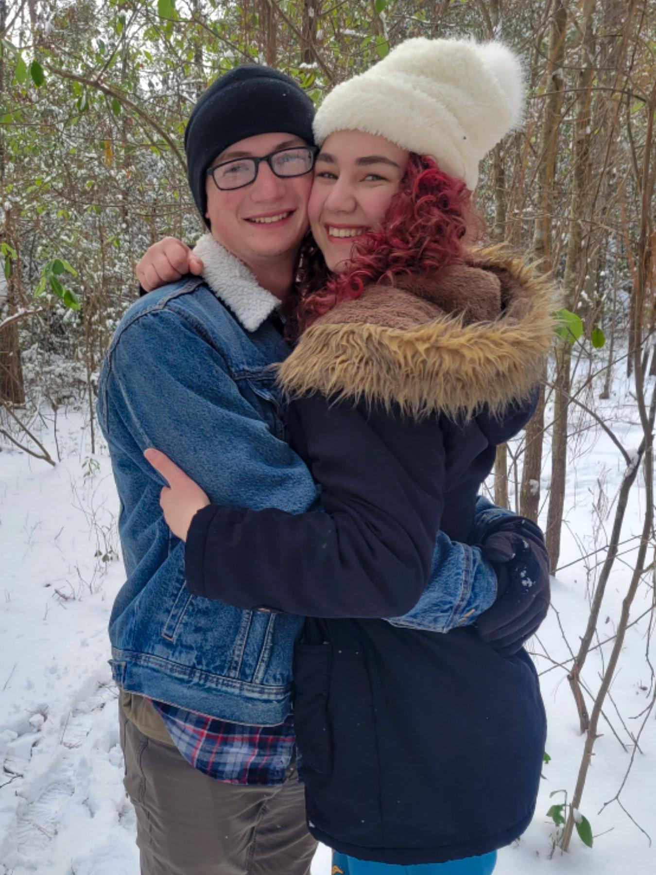 Our one and only snow day in Fayetteville