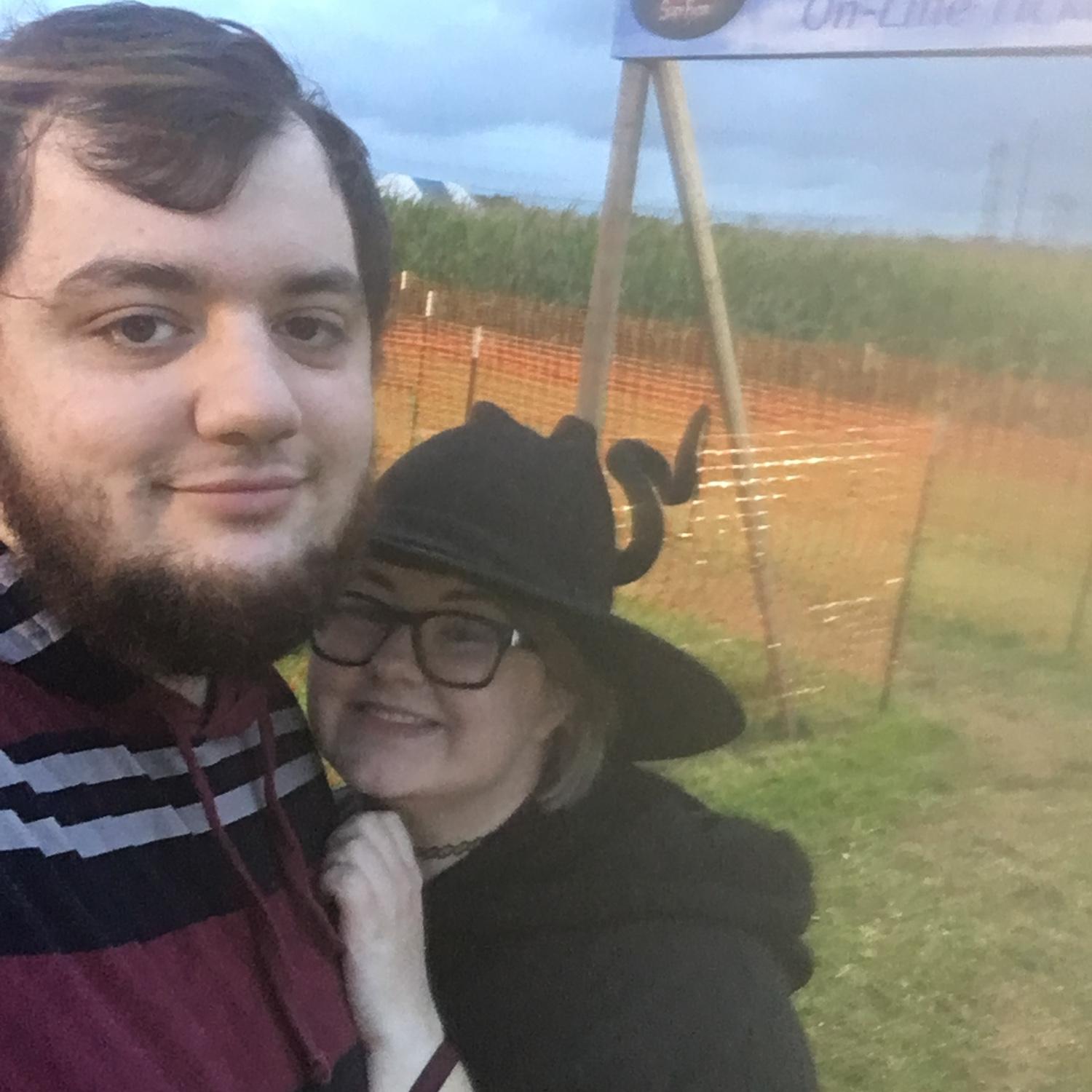 Our Octobers are always special.
We will always find time to celebrate our anniversary and have a tradition of speed running a corn maze. Antonio doesn't care when Chloe feels like going in costume.