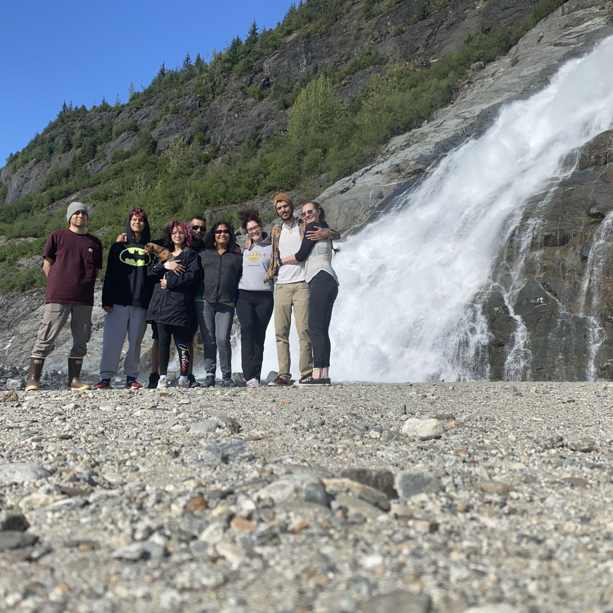 One of the first times meeting his family