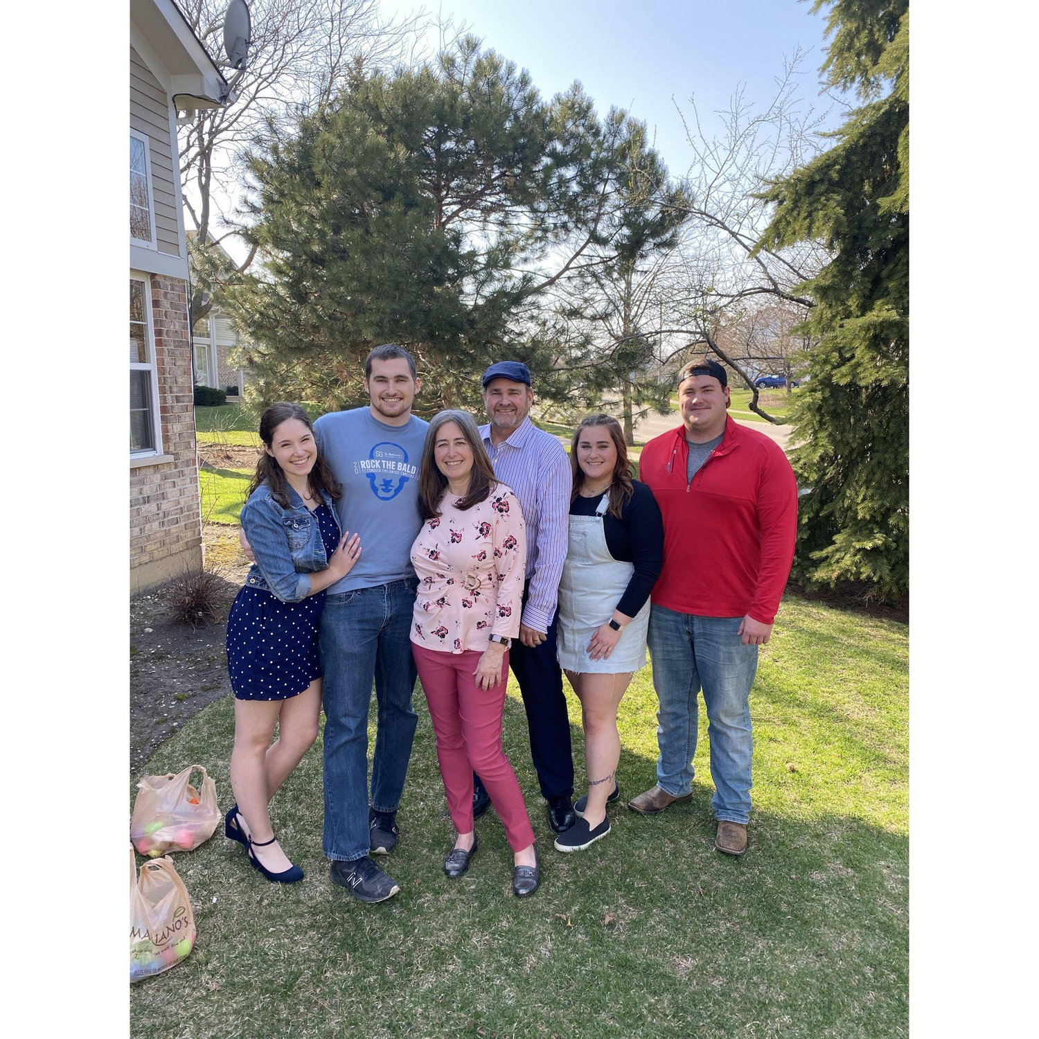 Easter with Kannon's family in 2021