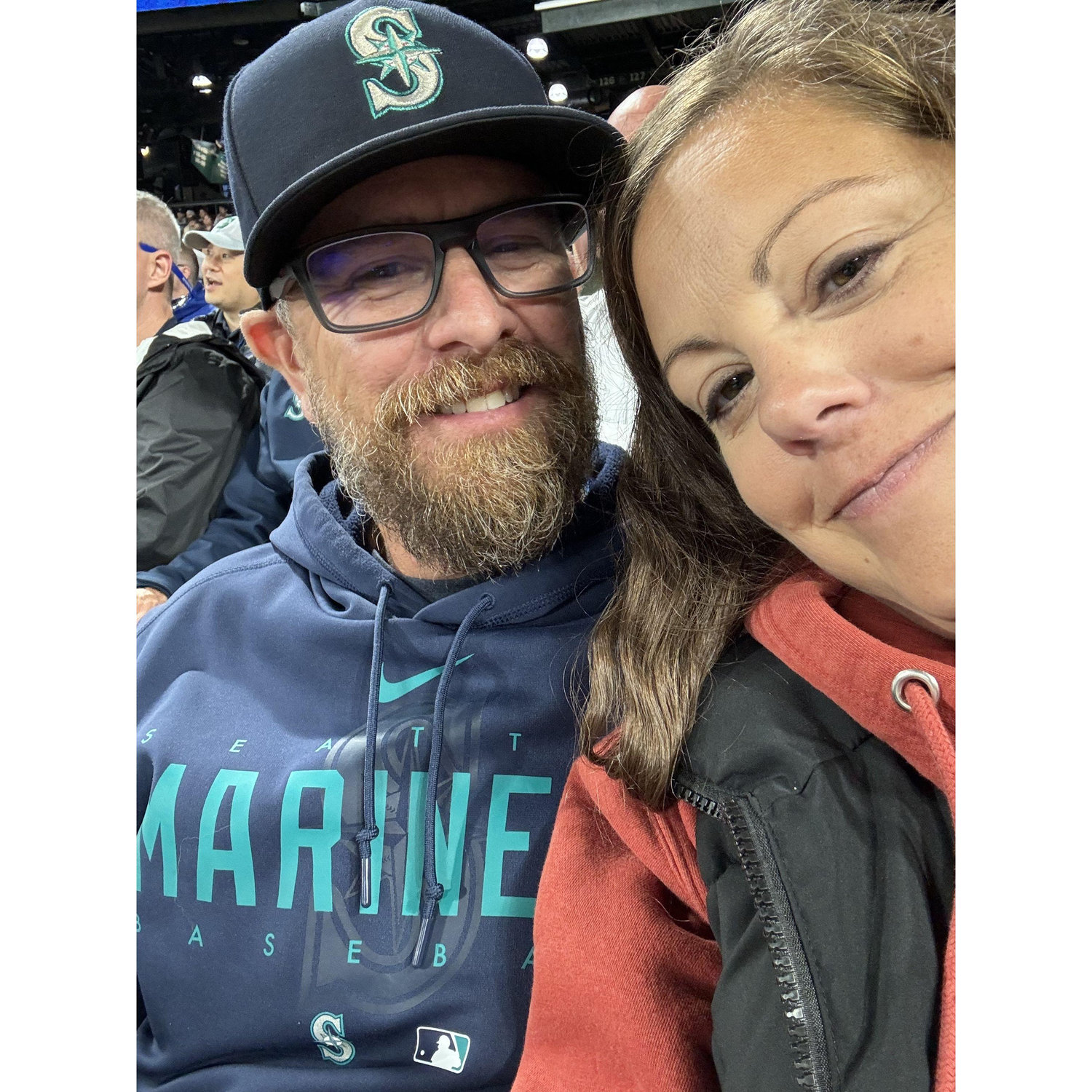 Heading to mariners game