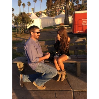 The proposal...Erin in shock