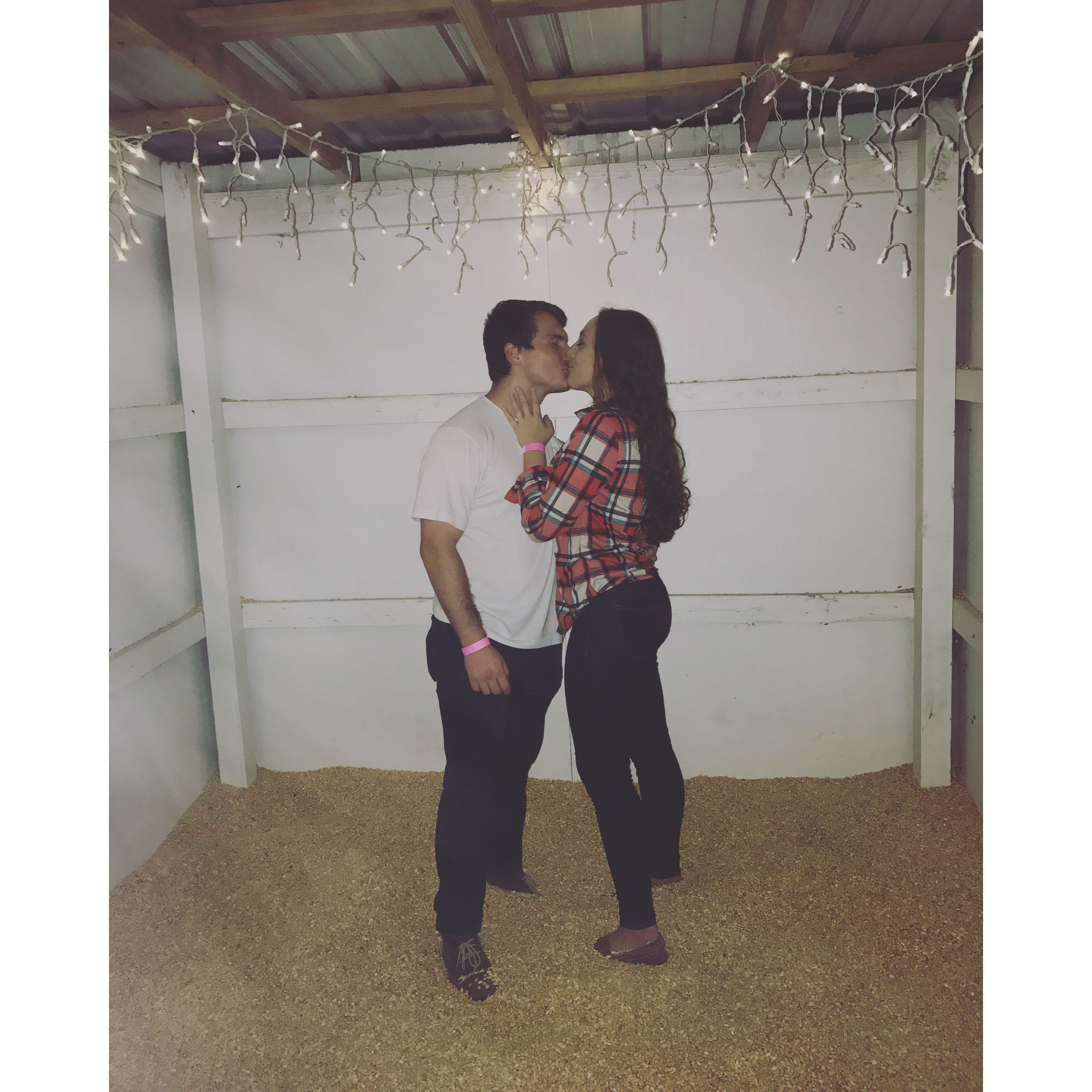 It may sound corny, but this was our first farm date