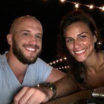 A few days after getting engaged in Turks and Caicos, October 2016.