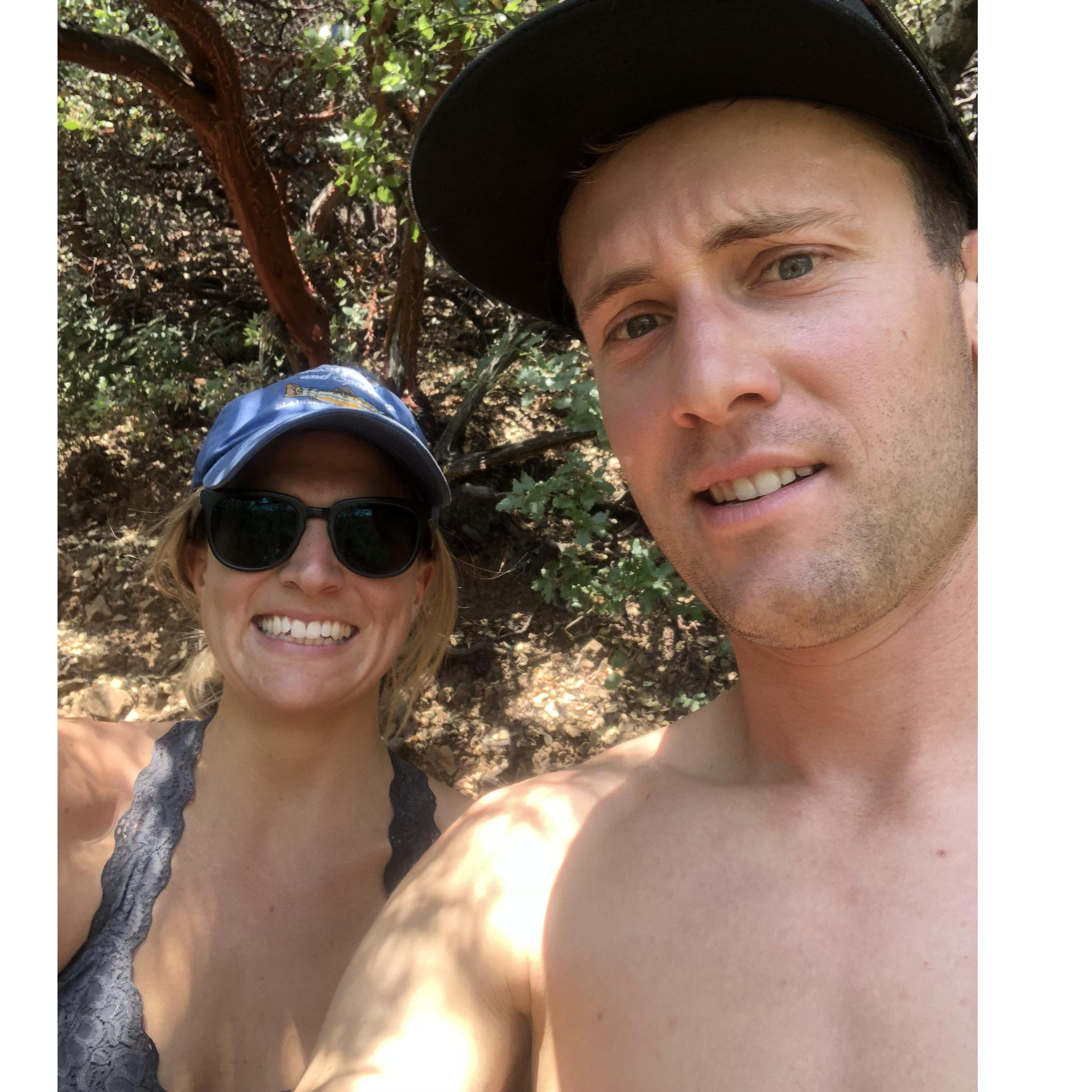 I told Grant it would only take 10 minutes to get to the top of Mt. Tam.... turns out we were actually 2 hours away.