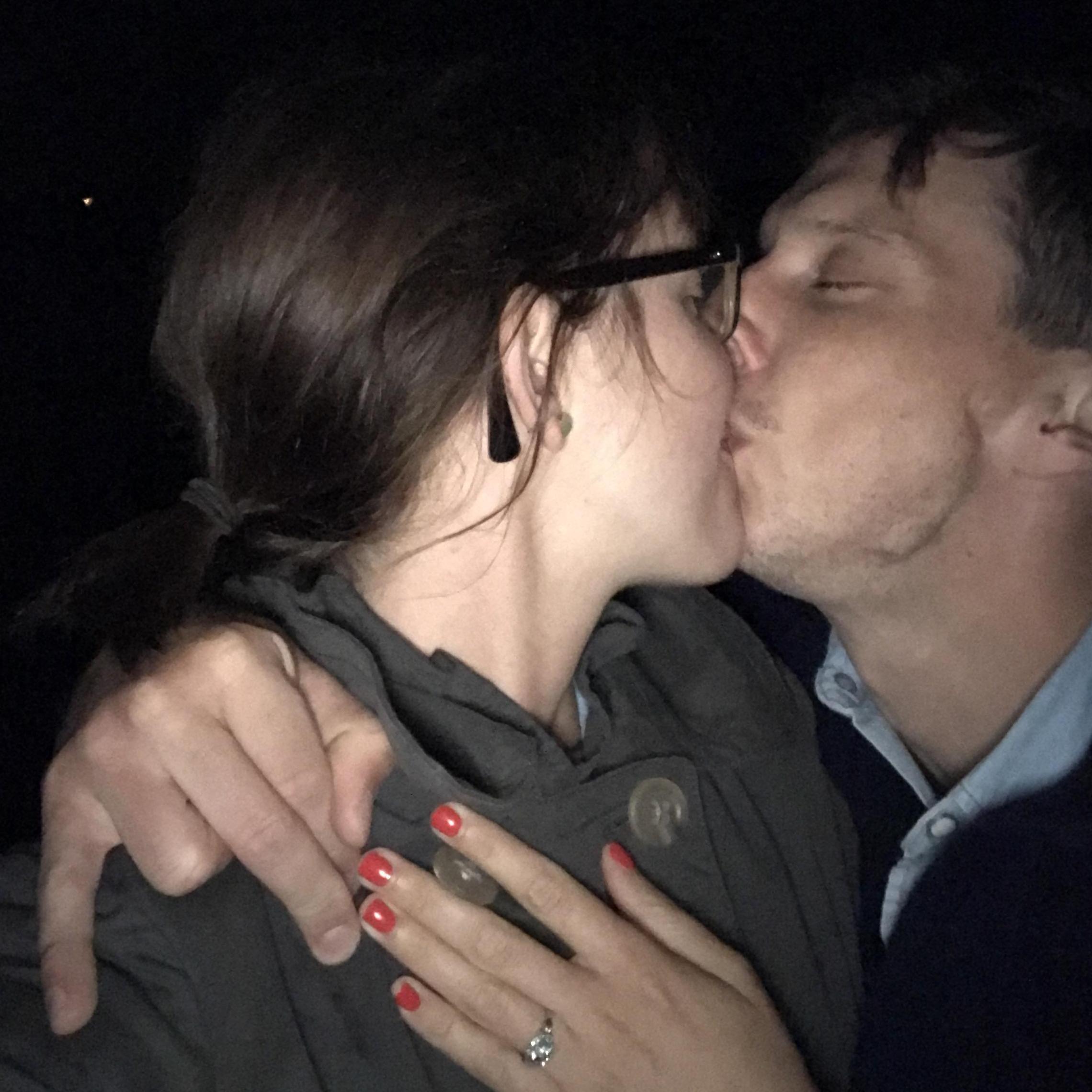 The night we got engaged