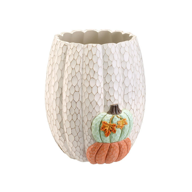 Avanti Grateful Patch Harvest Resin Wastebasket