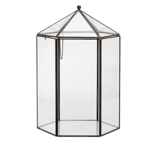 Glass Terrarium, Hexagon