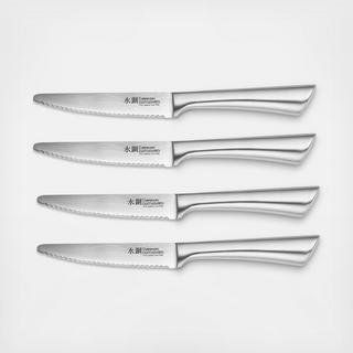 Damashiro Steak Knife, Set of 4