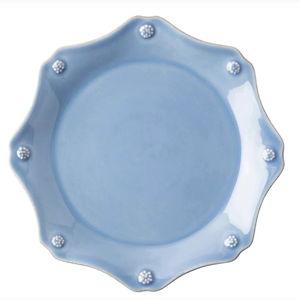 Berry & Thread Scalloped Dessert-Salad Plate - Chambray