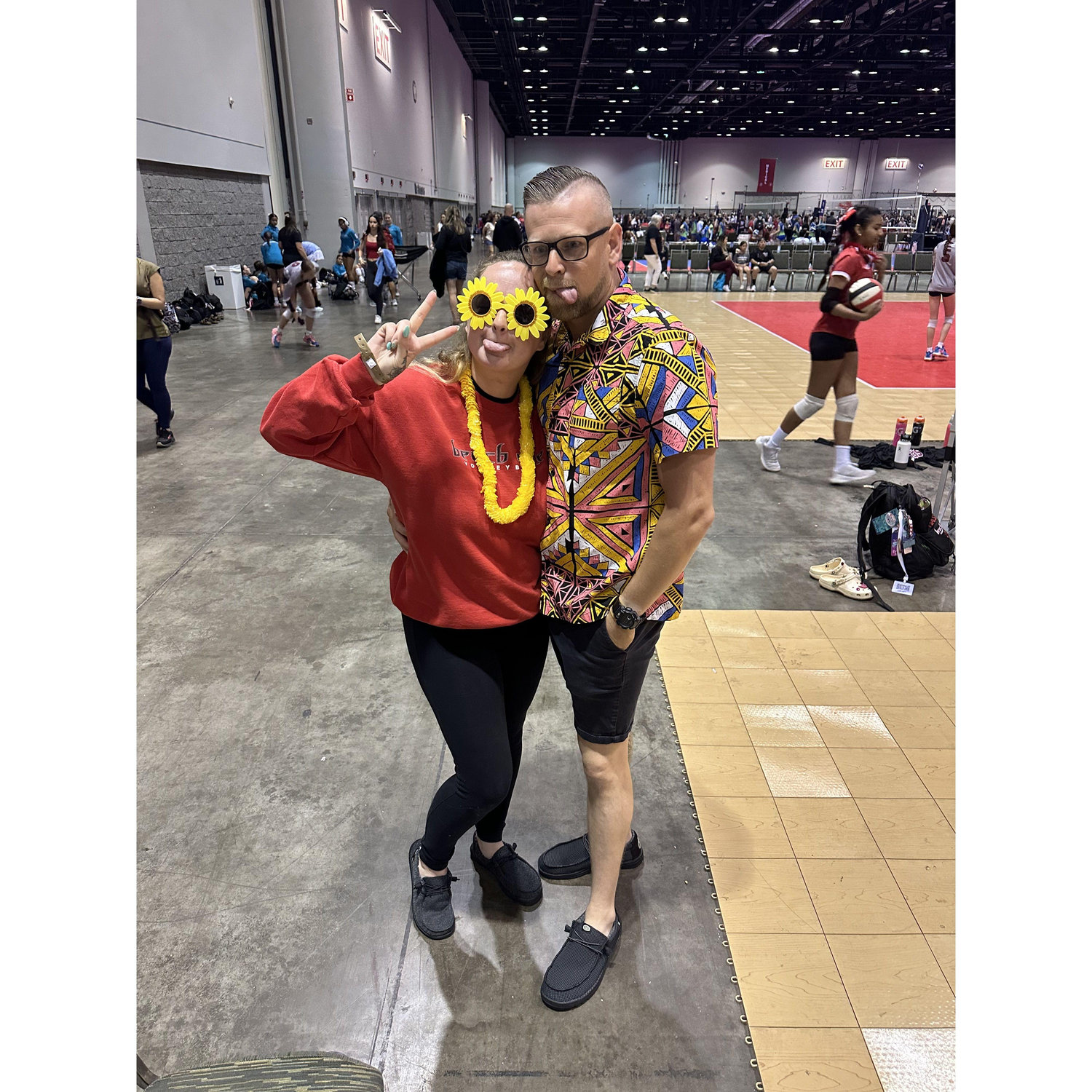 Happy to have a passion for coaching with my life partner <3