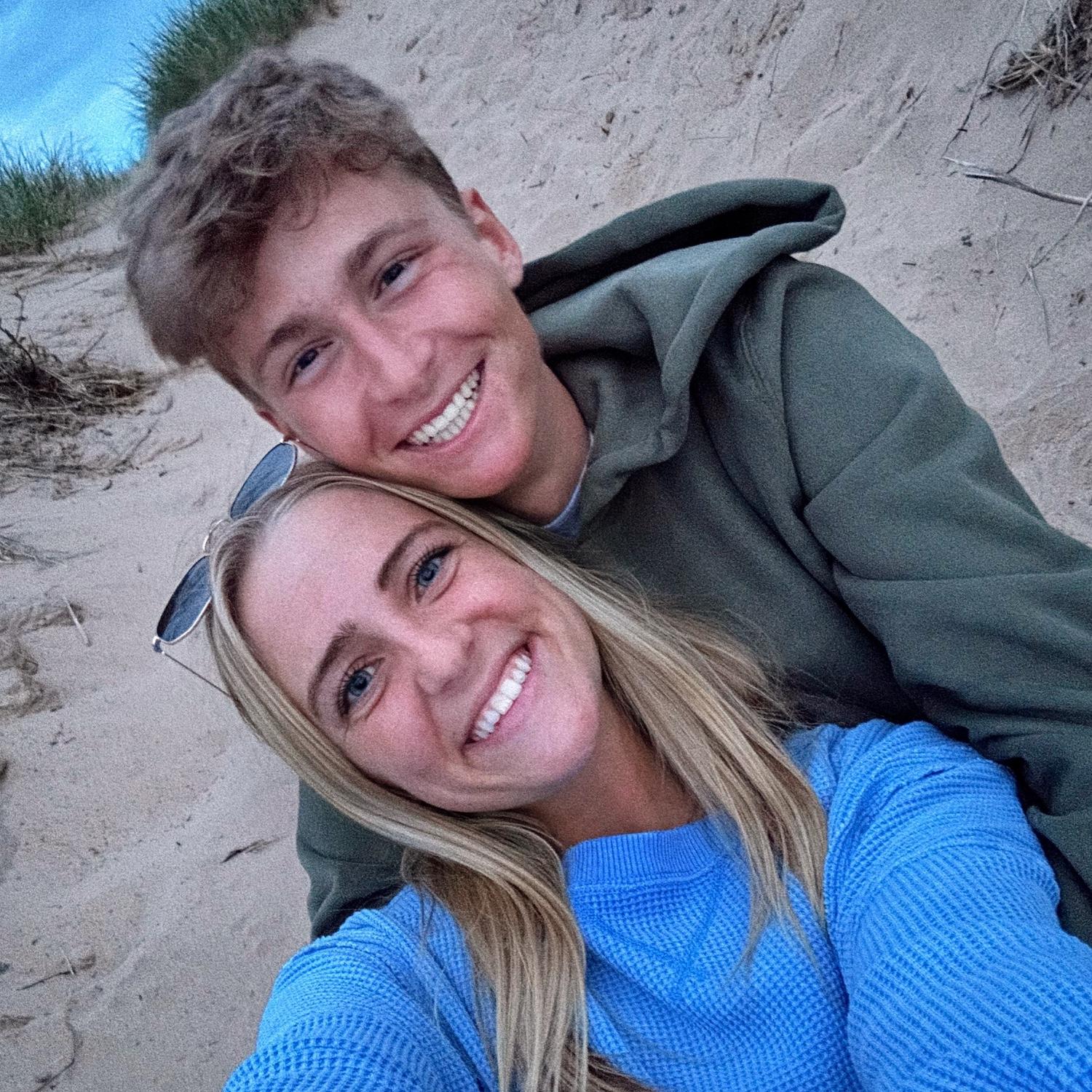 May 13, 2023 - back home for summer together after sophomore year of college.