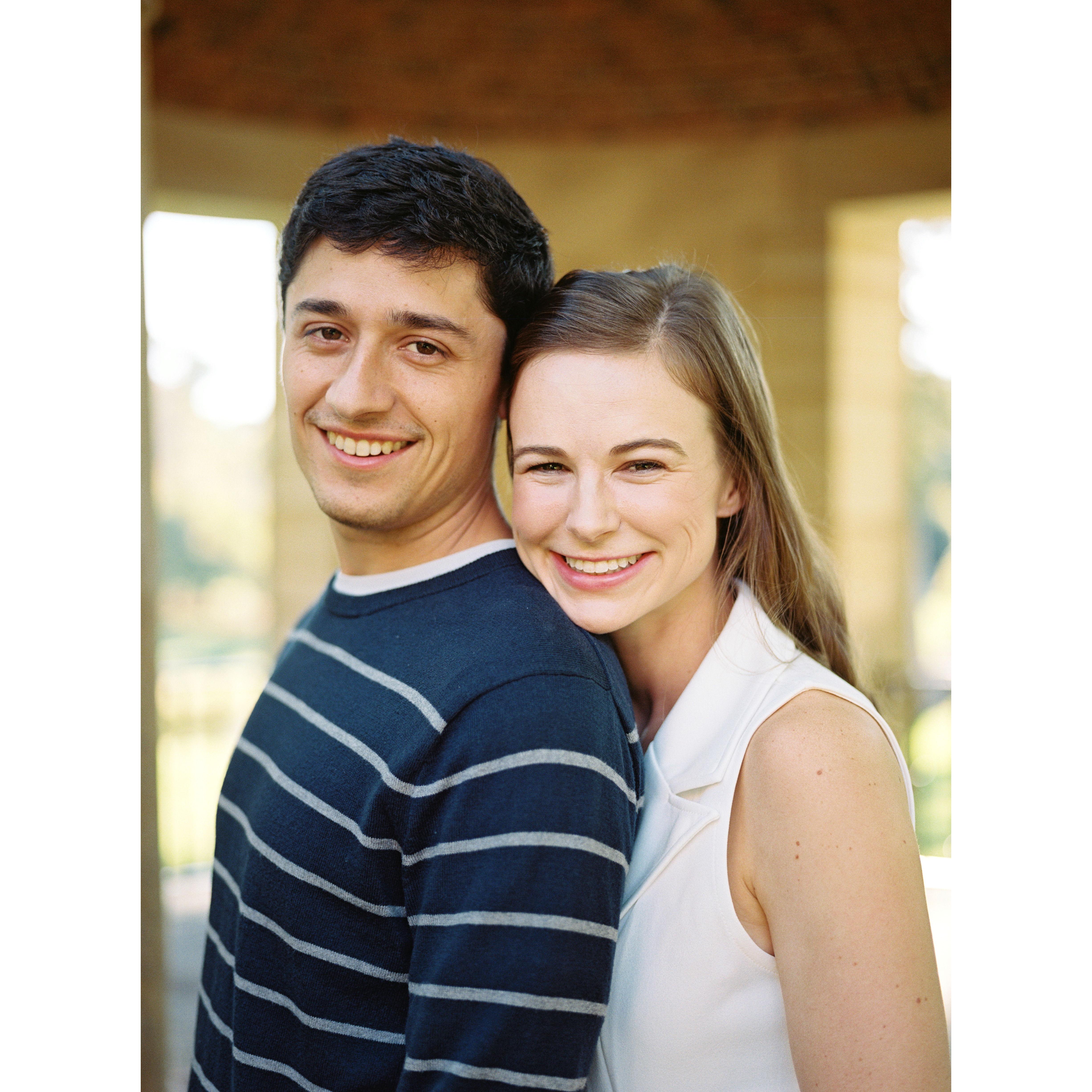 Our engagement photos at Graylyn by the fabulous David Howell