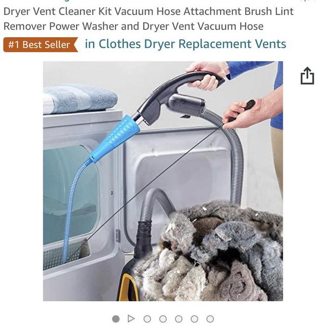 Amazon - Dryer Vent Cleaner Kit