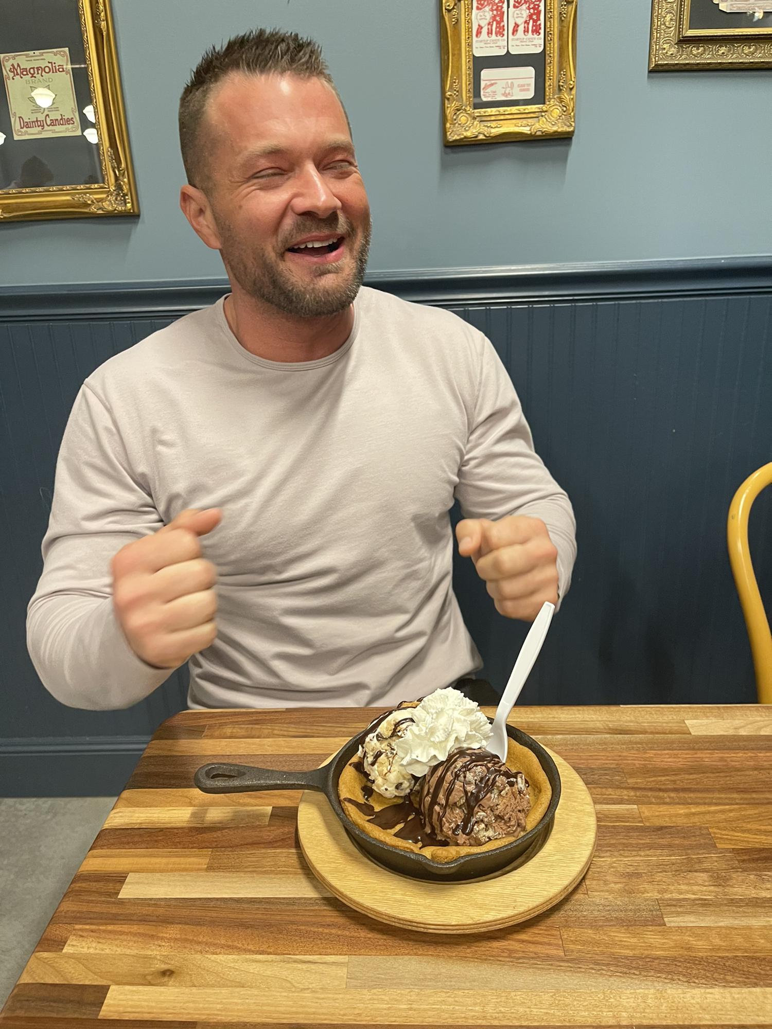 Warren loves dessert