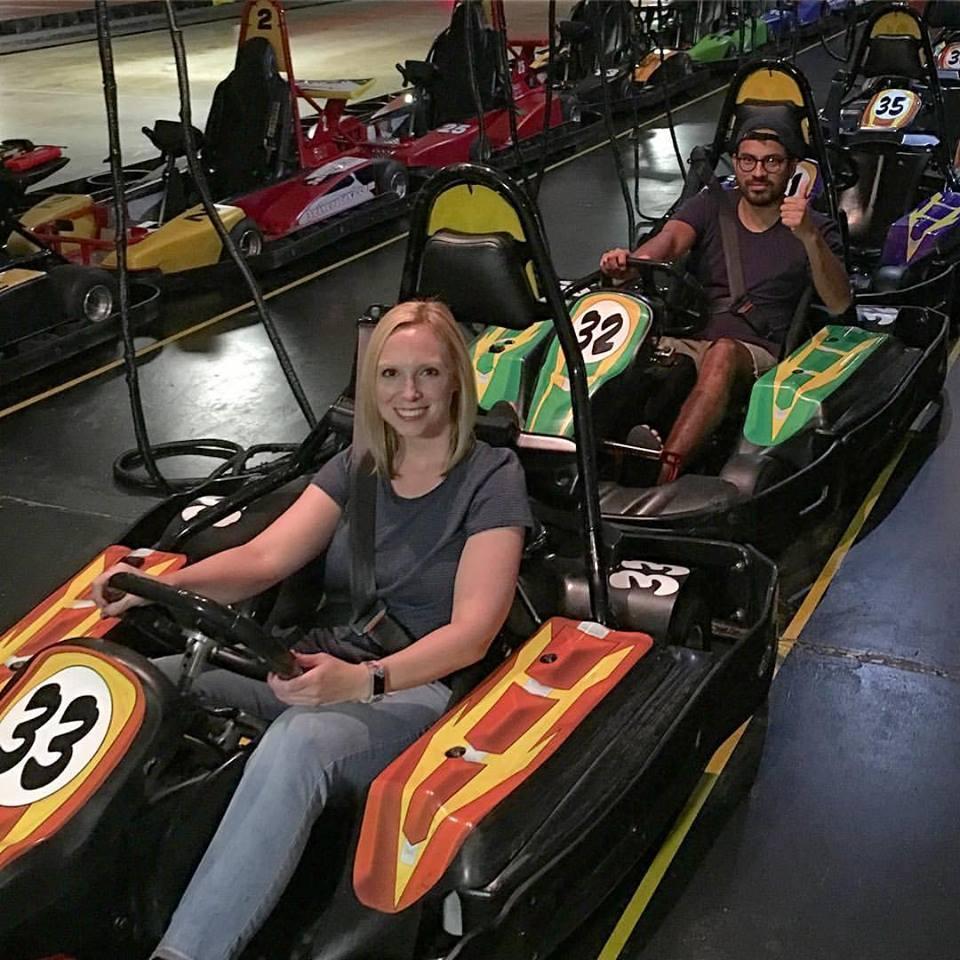 Racing in Fort Wayne.