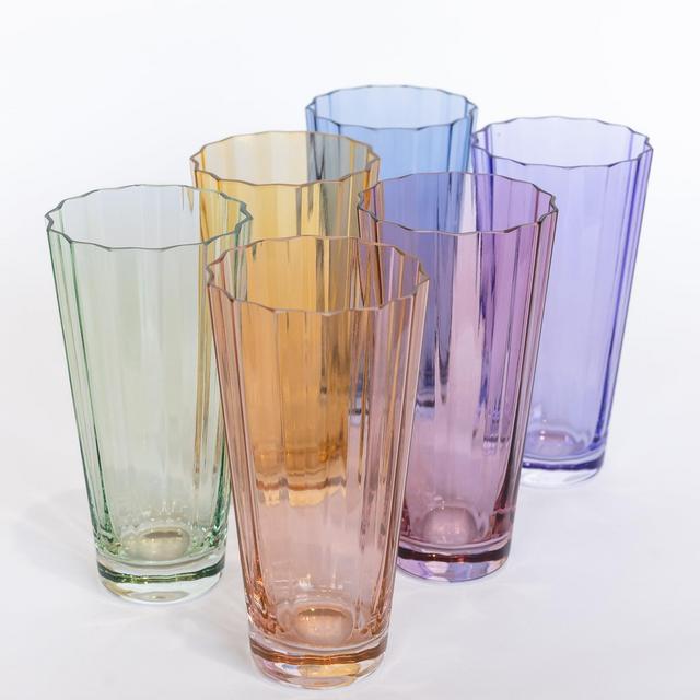 Estelle Colored Sunday High Balls - Set of 6 {Mixed Set}