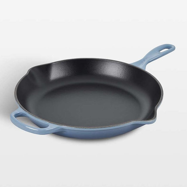 Le Creuset ® Signature 11.75" Chambray Enameled Cast Iron Skillet