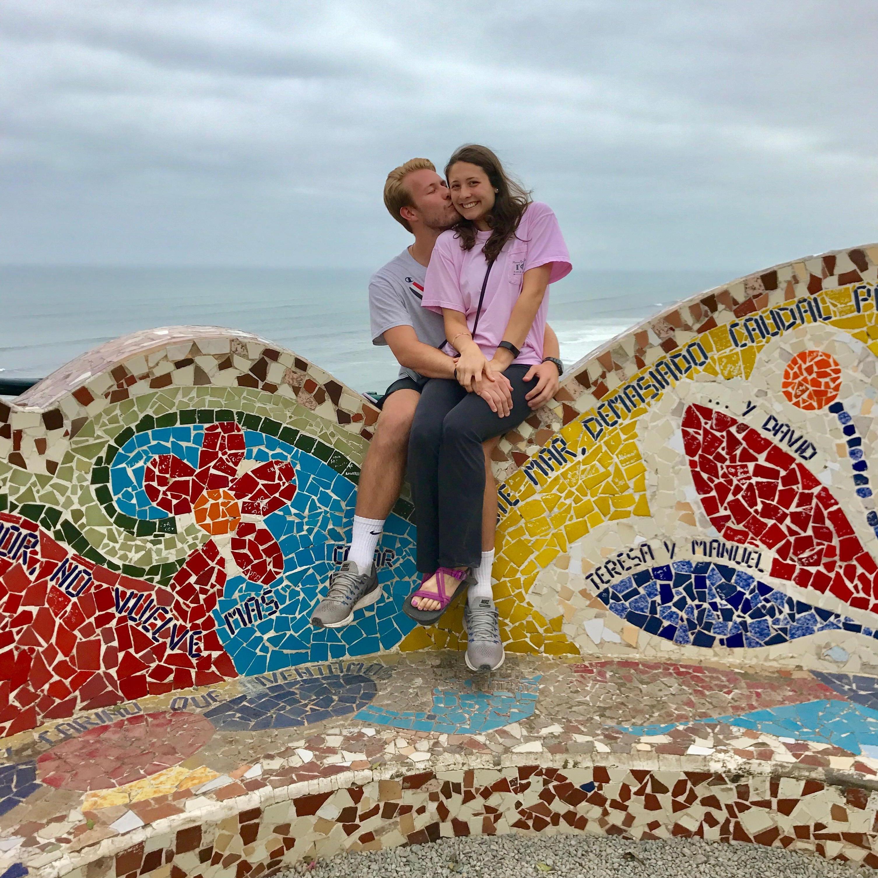 The "Parque del Amor", or "Park of Love", in Lima, Peru (2017)