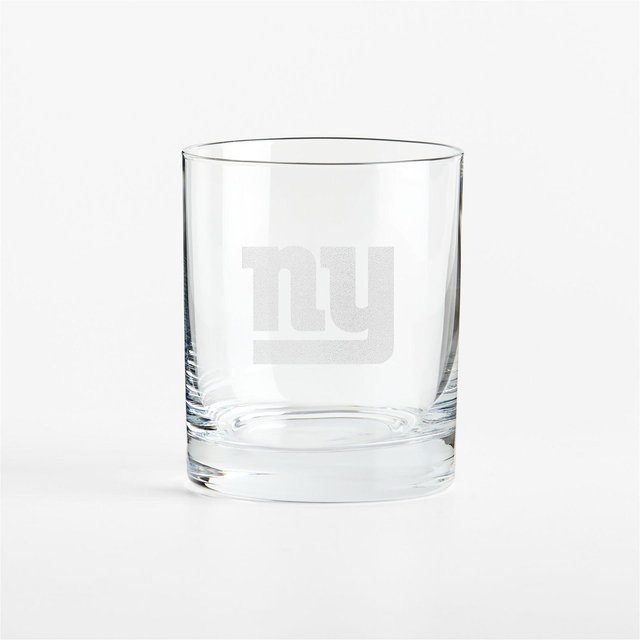 NFL New York Giants Aspen 12-Oz. Double Old-Fashioned Glass, Set of 4