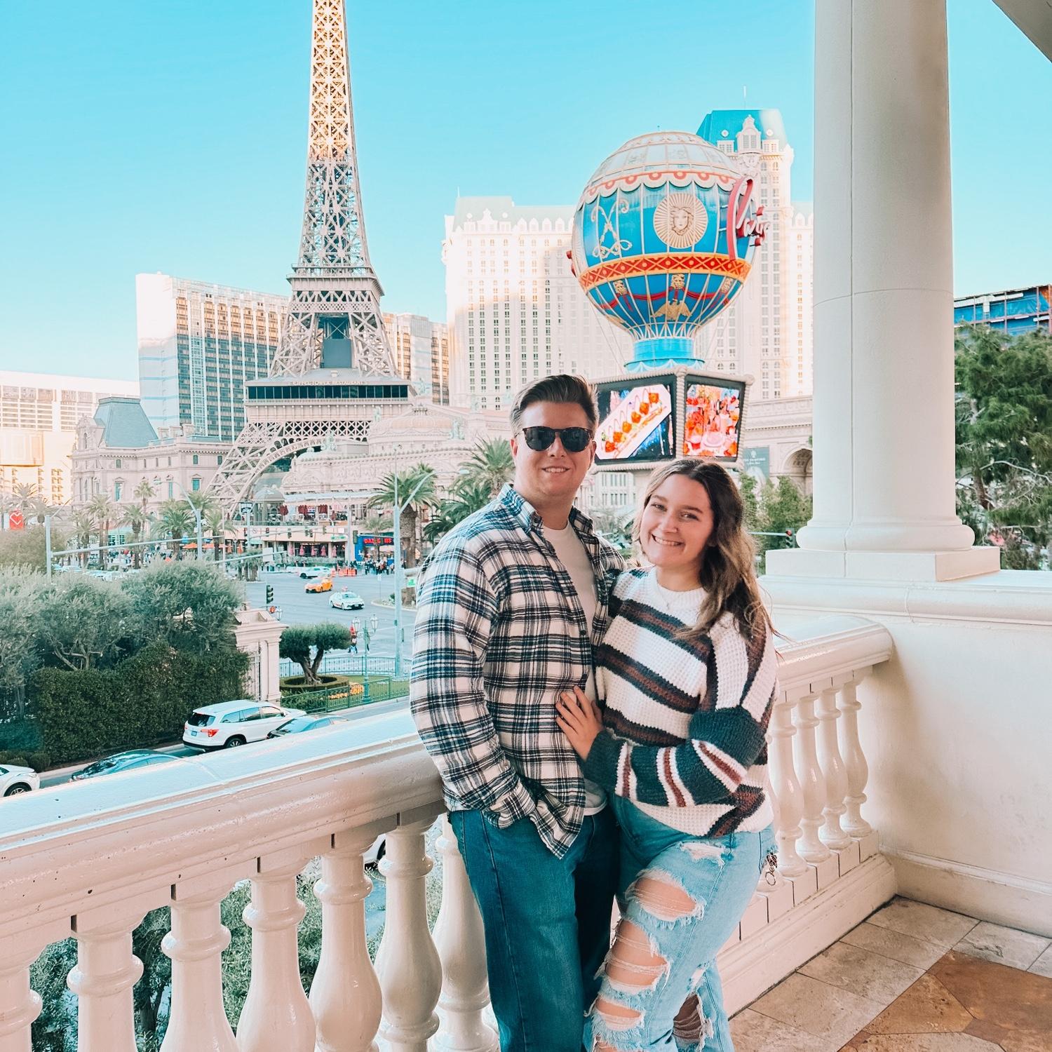 Us during a Richardson family trip to Las Vegas!
