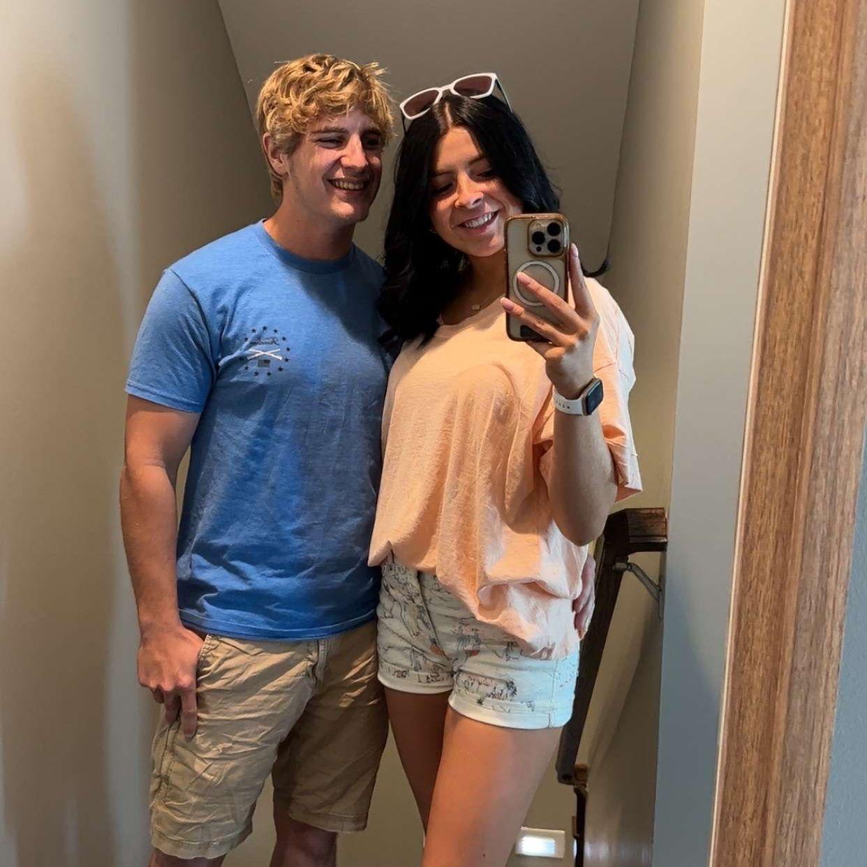 Our first vacation together.