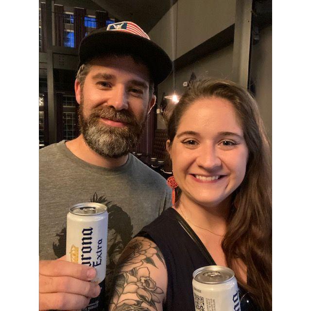Date night at the comedy club