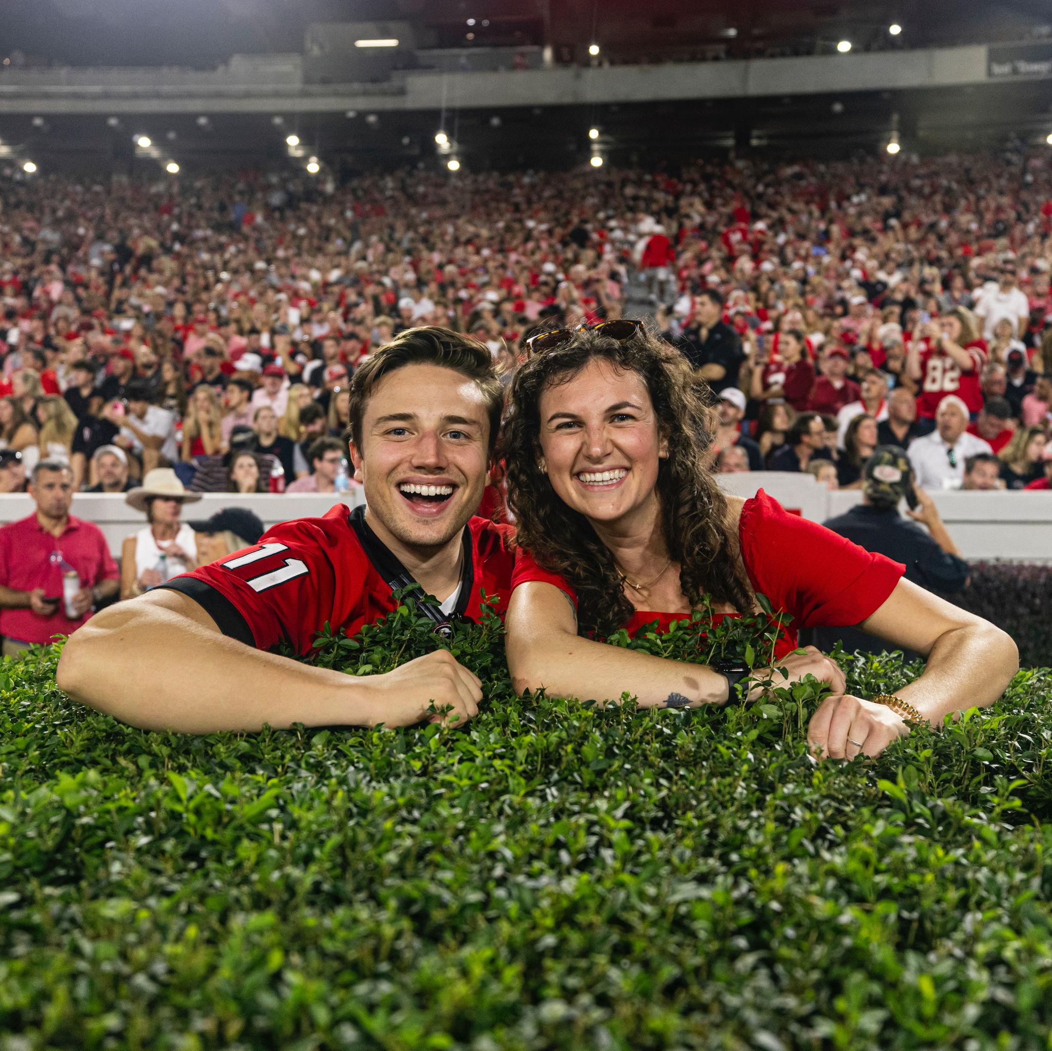 always cheering for the dawgs! 🐶