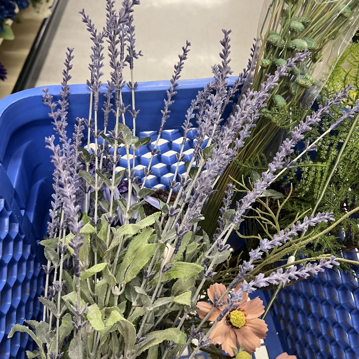 I will be also mixing fresh flowers in there as well!