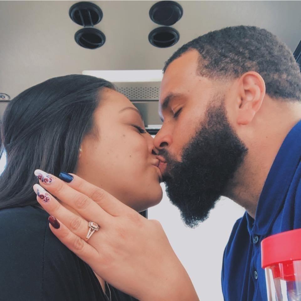 He proposed on the Capital Wheel in Washington DC!