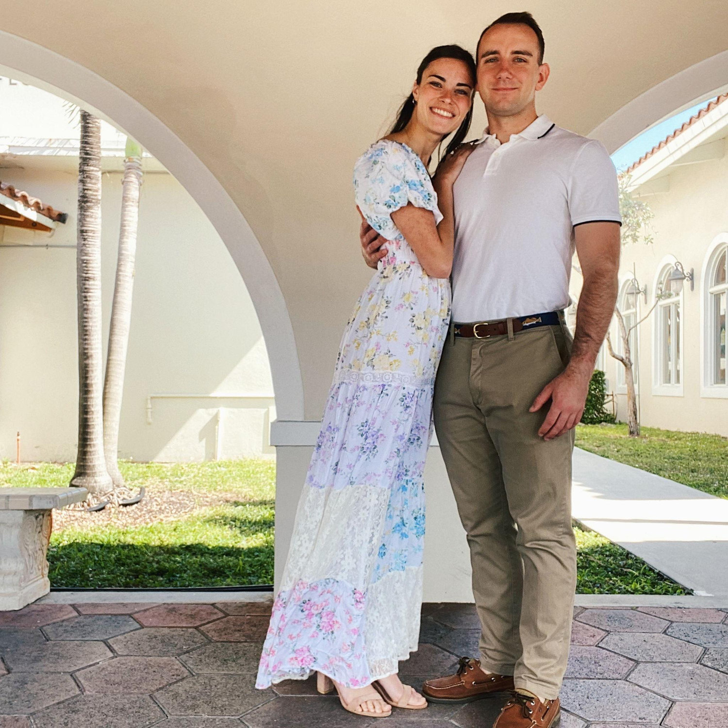 Taking a much needed break over Easter in Florida and going to mass at a stunning Church!