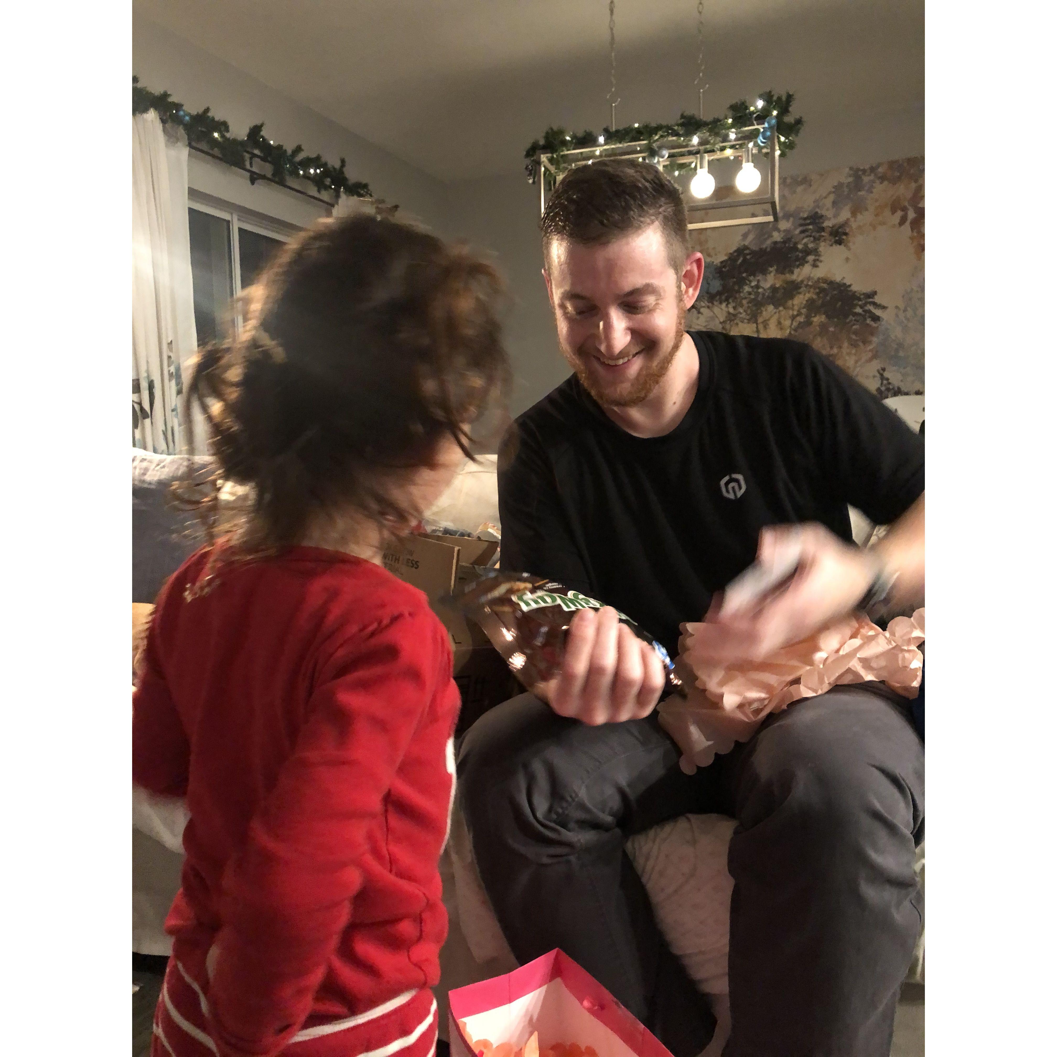 My whole family loved him right away.