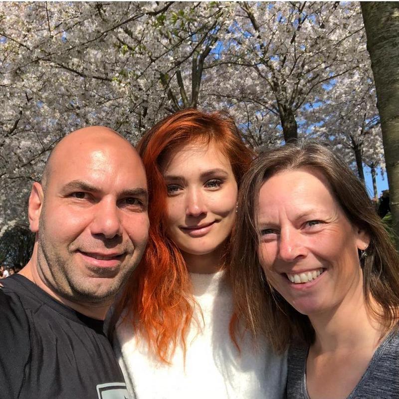 Spring in Copenhagen with beautiful Pernille. April, 2018.