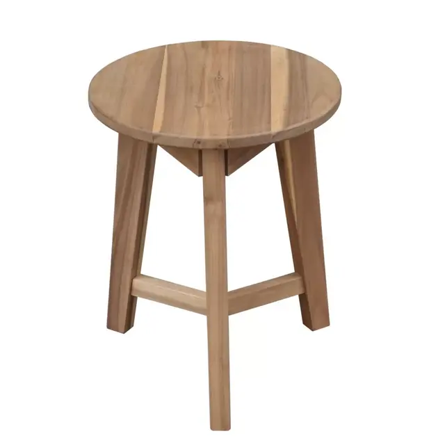 Haven™ Acacia Wood Stool