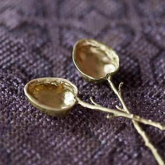 Walnut Shell Condiment Spoon Set