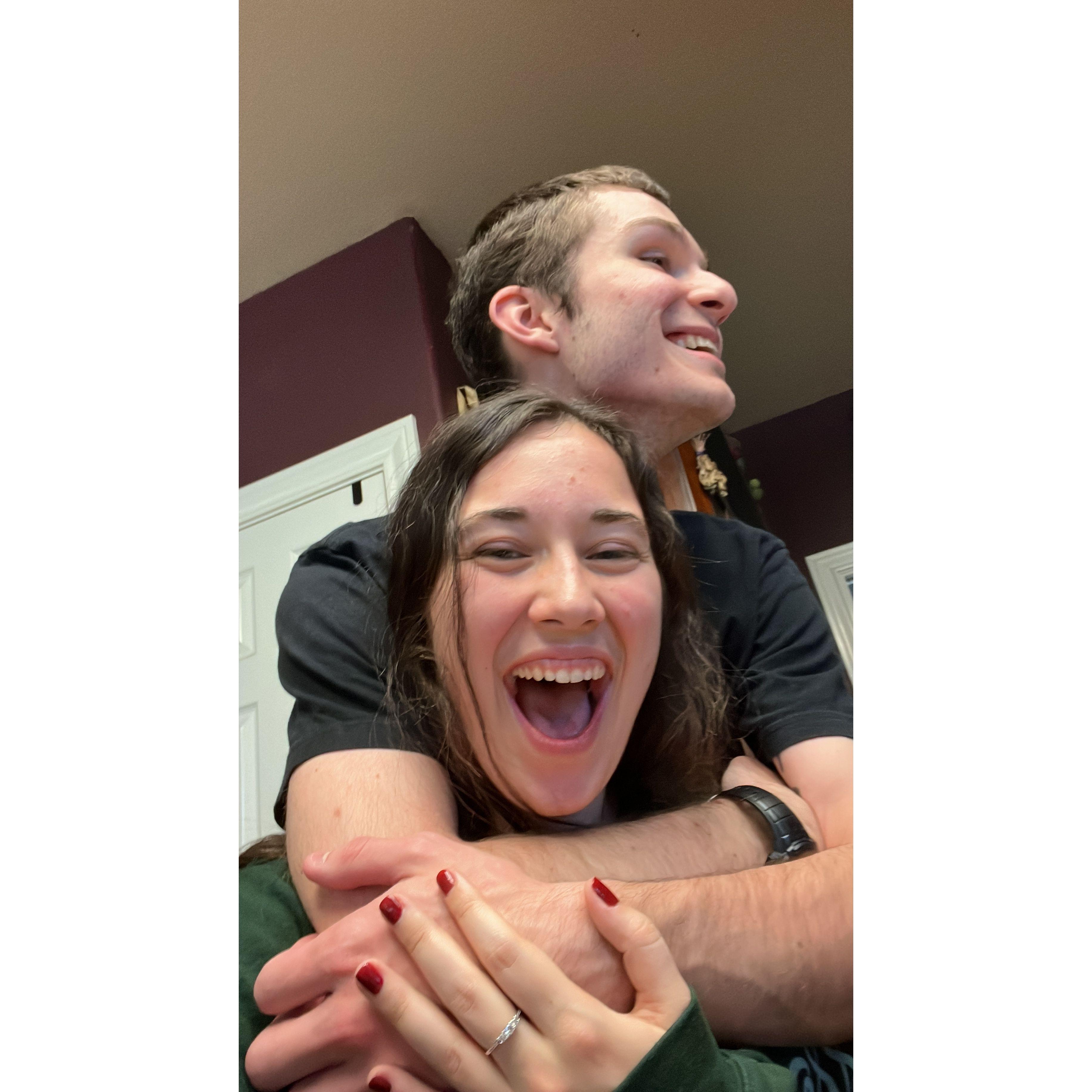 Our first Thanksgiving as a couple! It was so joyful!